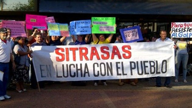 Los funcionarios paraguayos condenan la motivación política de los despidos masivos