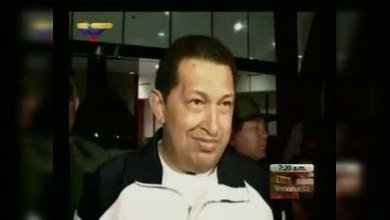 Hugo Chávez regresa a Venezuela después del tratamiento en Cuba