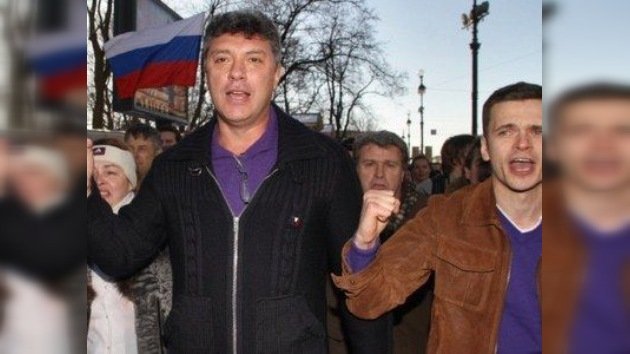 Líder de la oposición rusa protesta junto con "hámsters" y "pingüinos"