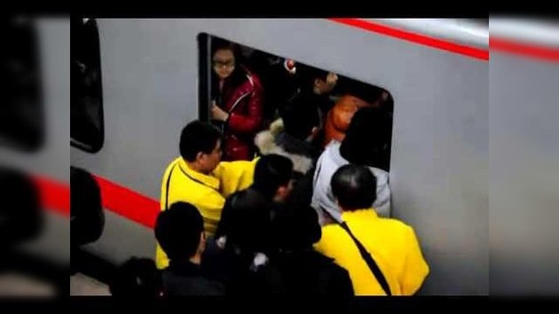 Metro de Pekín: Si entras, ya no sales