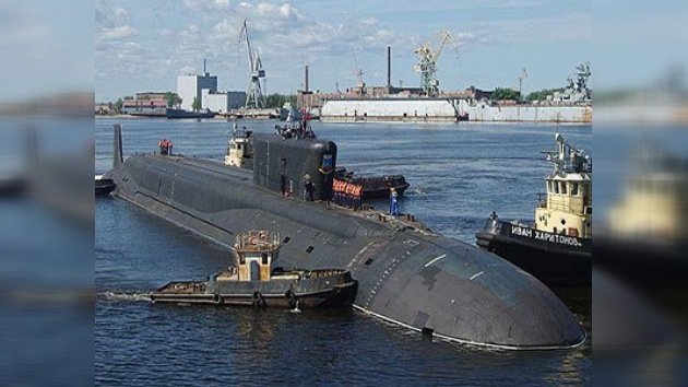 Prueban nuevo submarino nuclear ruso