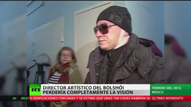 El director artístico del Bolshói está totalmente ciego, según su abogada