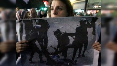 Las mujeres egipcias se manifiestan contra los abusos de la Policía