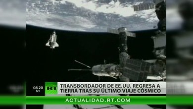 El Discovery se desacopla de la EEI para regresar a la Tierra