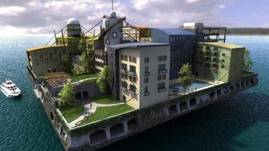 Ciudades flotantes del futuro: nueva oferta para los pioneros libertarios adinerados