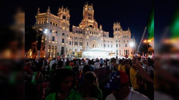 'Duelo de consignas' entre católicos y laicos en Madrid