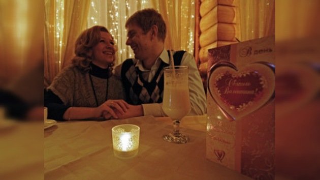 Rusia celebra el día de los enamorados