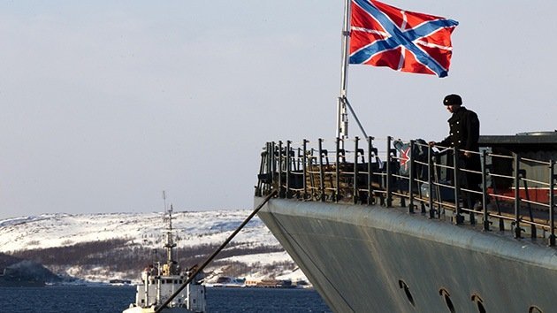 Buques rusos zarpan rumbo a las fronteras de la OTAN, en el noroeste del Atlántico