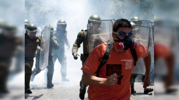 Una nueva marcha de estudiantes chilenos cierra el año de movilizaciones