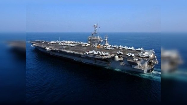 Irán detecta un portaaviones estadounidense en sus cercanías