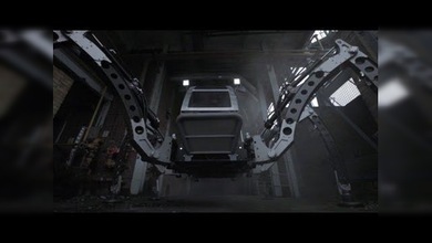 Los ingenieros crean un robot araña gigante