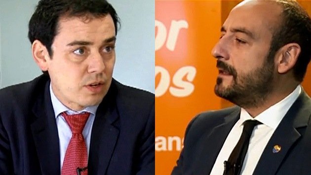 Entrevista exclusiva de RT a miembros de los partidos catalanes CiU y Ciutadans