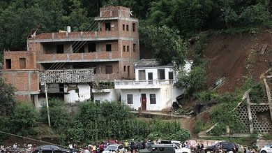 El sismo en China creó un lago que podría desbordarse y afectar a cientos de habitantes
