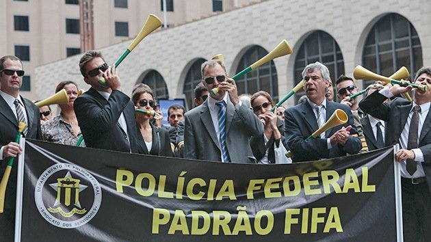 La Policía Federal de Brasil convoca una huelga de dos días
