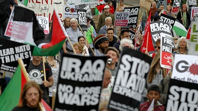Usuarios de Twitter lanzan la etiqueta de protesta #StopNATO