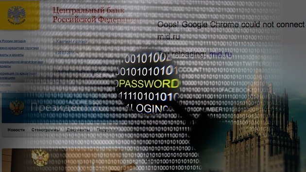 ‘Hackers’ atacan los sitios web del Ministerio ruso de Exteriores y del Kremlin