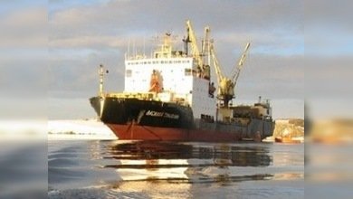 Un buque polar ruso llegó a la base argentina San Martín en la Antártida