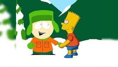 Los Simpson se solidarizan con South Park