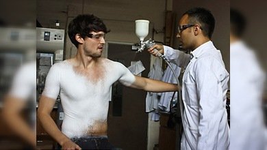 La camiseta del futuro: un chorro de espray y ya está