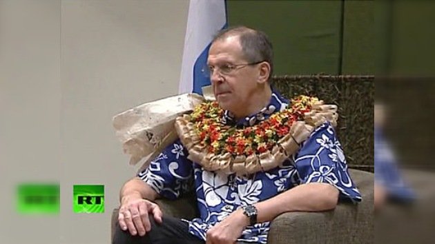Fiyi recibe calurosamente al canciller ruso Lavrov 