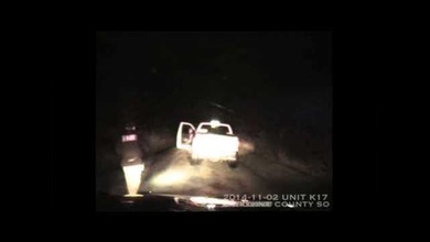De película: Un perro le salva la vida a un policía