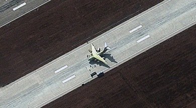 Satélites 'cazan' misterioso avión chino
