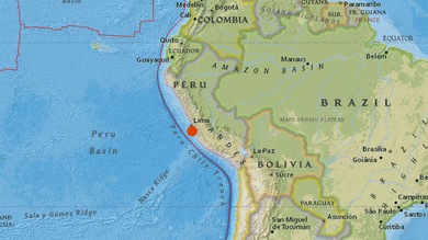 Un sismo de magnitud 5,4 sacude Lima
