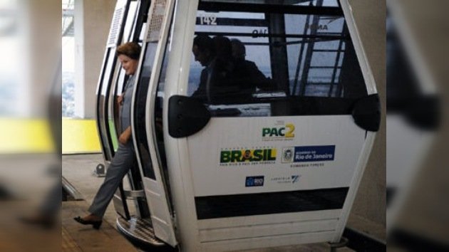 Un teleférico 'como caído del cielo' para los pobres de Río de Janeiro