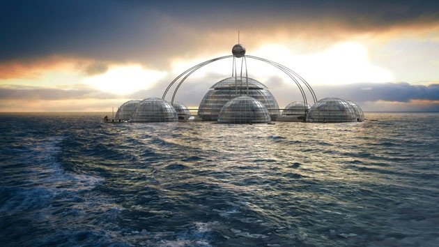 ¿Podría vivir bajo el agua? Crean el proyecto de una ciudad submarina autosuficiente