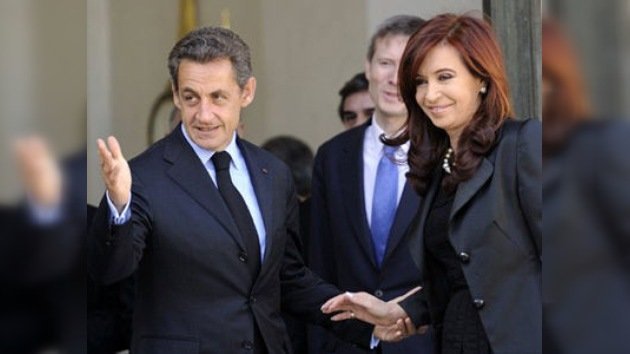 Argentina y Francia debaten los problemas económicos