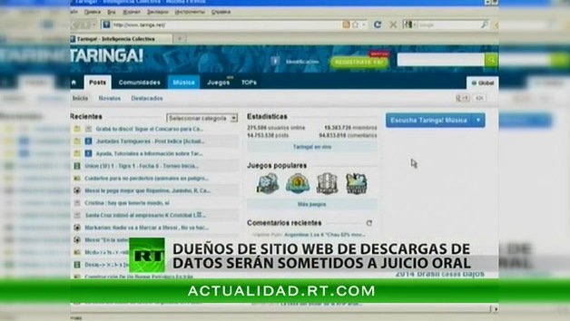 Argentina: Juicio oral contra los dueños del sitio de descargas 'Taringa'