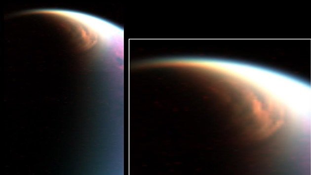 Exóticas nubes de Titán captadas por la NASA dejan boquiabiertos a los científicos