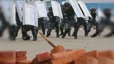 Fuerzas de intervención festejaron el día a puertas abiertas
