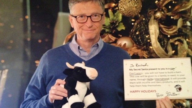 Bill Gates, 'amigo secreto' por Navidad de una joven en Reddit