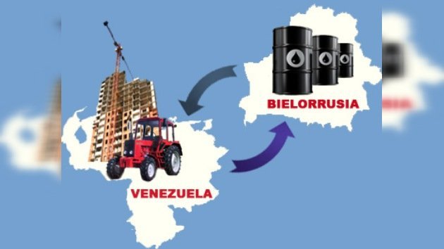 Viviendas y tractores bielorrusos a cambio de petróleo venezolano