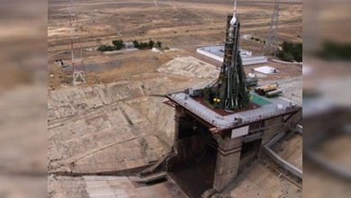 La nave modernizada Soyuz TMA-02M despegó de Baikonur rumbo a la EEI