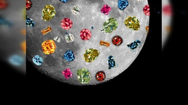 Hallan piedras preciosas en la Luna