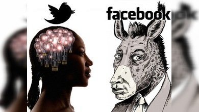 Los usuarios de Twitter son más cultos y más ricos que los de Facebook