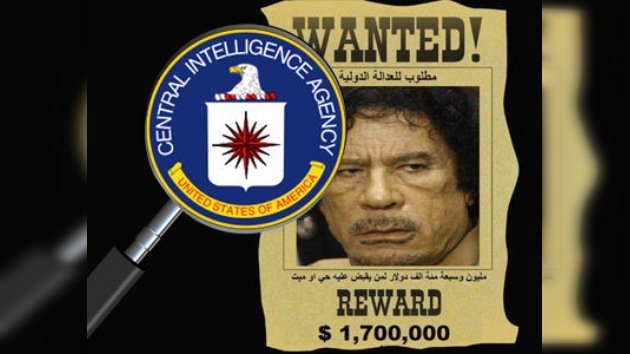 La CIA se unió a la caza de Gaddafi