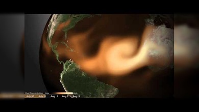 Una nube de polvo sahariano amenaza con invadir Sudamérica