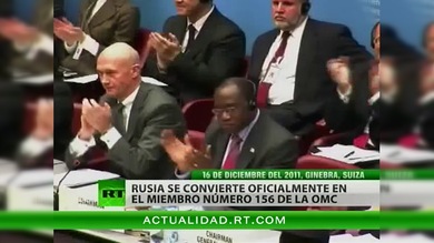 Rusia ya es oficialmente miembro de la OMC