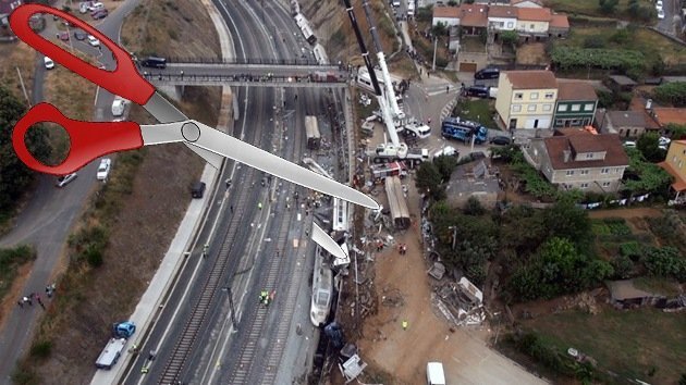La causa del accidente en Galicia: ¿exceso de velocidad o de recortes?