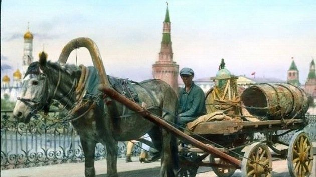 Impresionantes fotos en color del Moscú del año 1931
