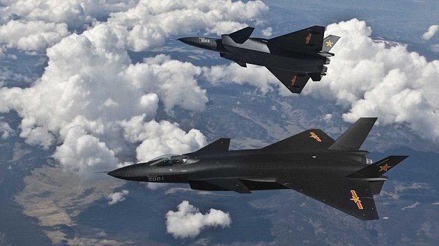 China desplegó aviones de combate en su nueva zona de defensa aérea
