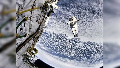 Caminata espacial en vivo en la web de RT