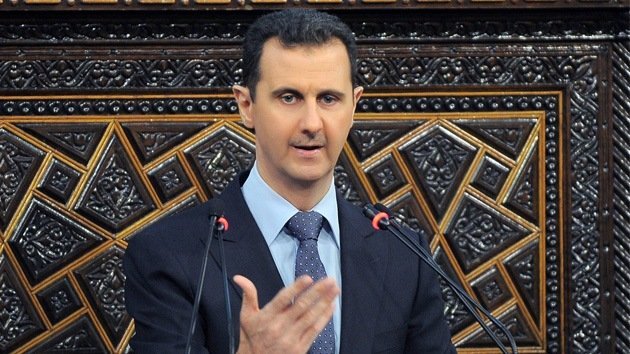 Assad: EE.UU. encubre la acción subversiva contra Siria