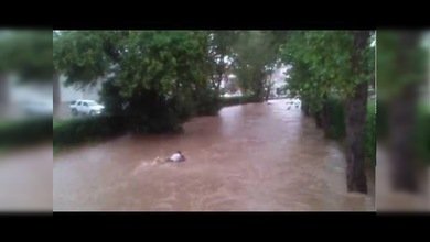 En una inundación… al mal tiempo, buena cara