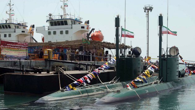 Irán botará en agosto su primer submarino semipesado