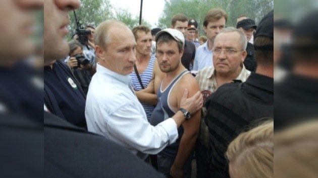 Putin promete ayuda financiera a los damnificados por los incendios
