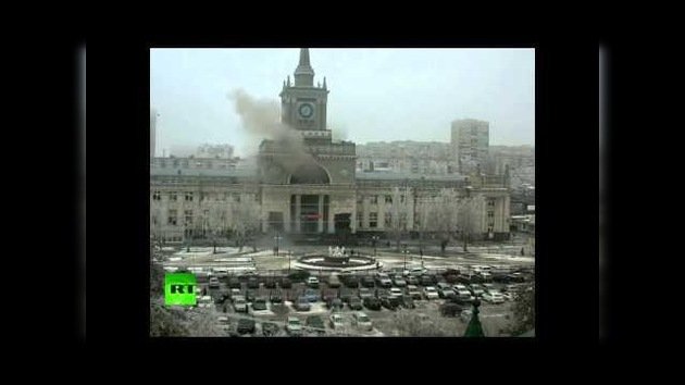 IMPACTANTE VIDEO: Momento de la explosión de la bomba en la estación de trenes de Volgogrado